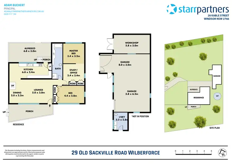 Floorplan of Homely house listing, 29 Old Sackville Road, Wilberforce NSW 2756