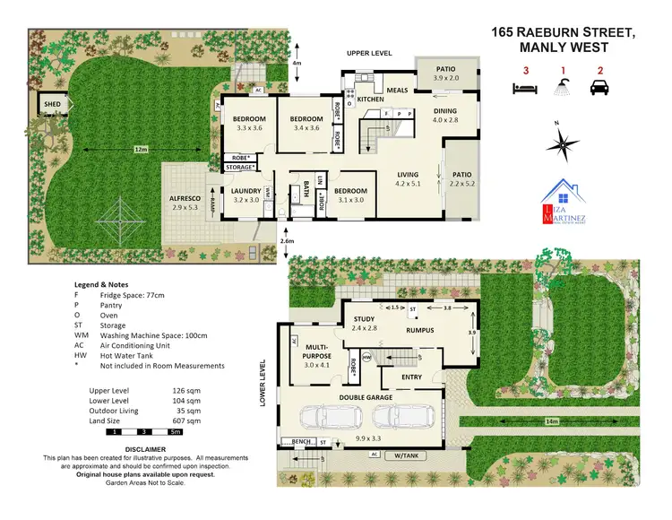 Floorplan of Homely house listing, 165 Raeburn Street, Manly West QLD 4179