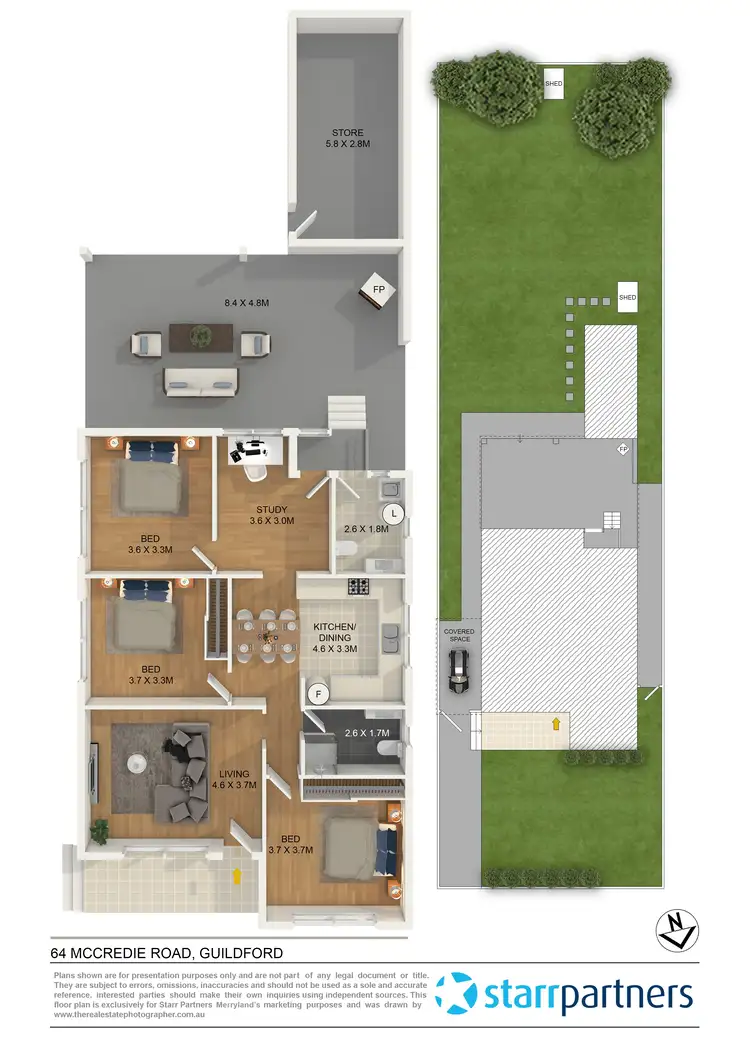 Floorplan of Homely house listing, 64 McCredie Road, Guildford NSW 2161