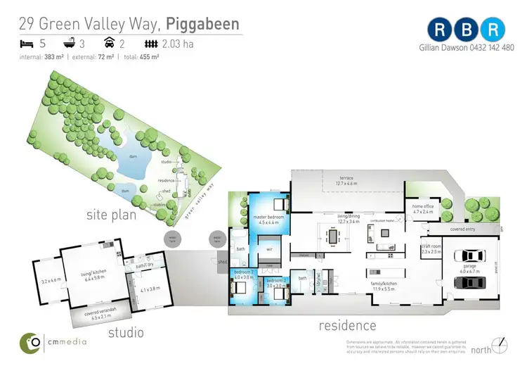 Floorplan of Homely rural property listing, 29 Green Valley Way, Piggabeen NSW 2486