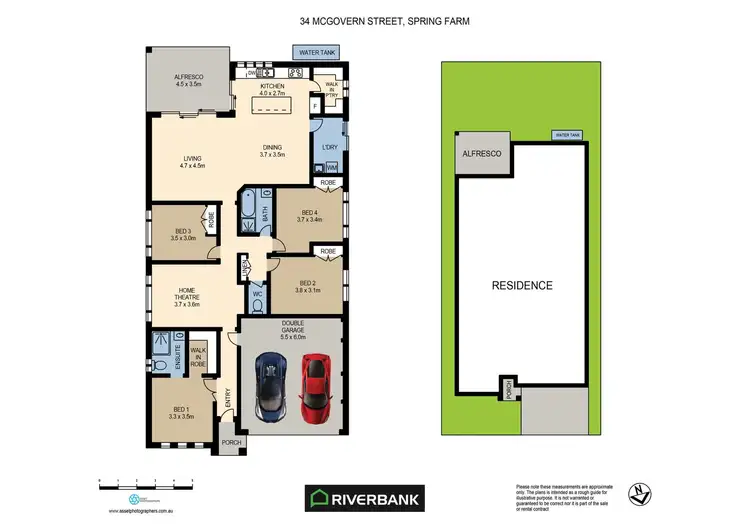 Floorplan of Homely house listing, 34 McGovern Street, Spring Farm NSW 2570