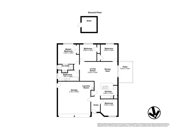 Floorplan of Homely house listing, 586 Zillmere Road, Zillmere QLD 4034