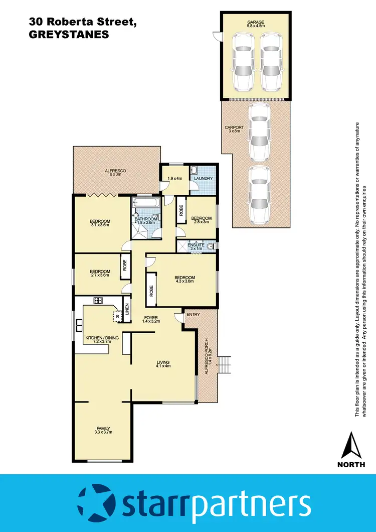 Floorplan of Homely house listing, 30 Roberta Street, Greystanes NSW 2145