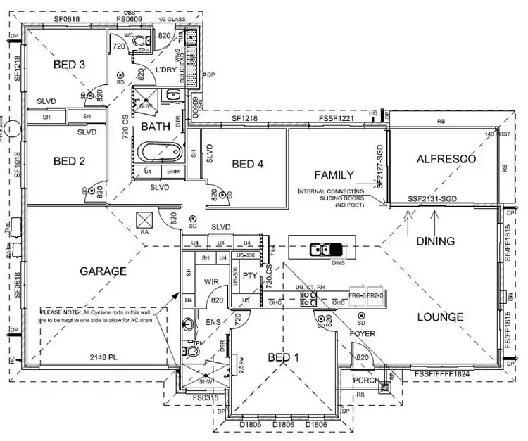 Floorplan of Homely house listing, Lot 418 Waterside Way, Eli Waters QLD 4655
