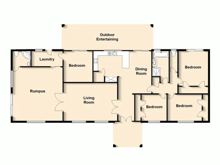 Floorplan of Homely rural property listing, 86 Springlands Drive, Slacks Creek QLD 4127