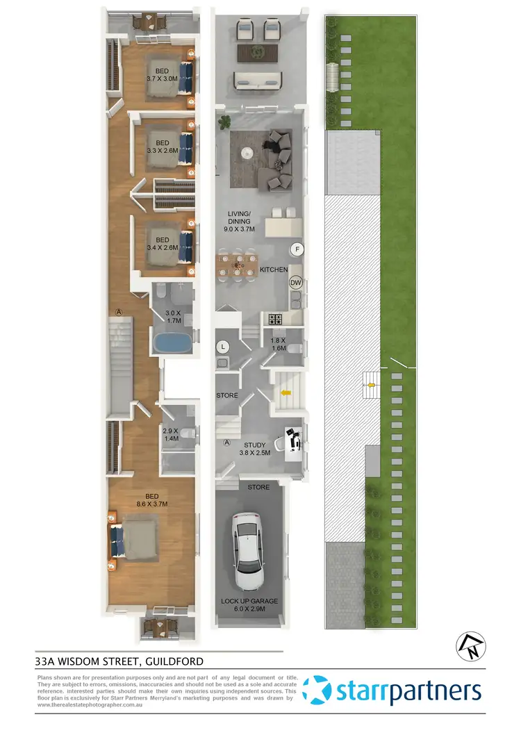 Floorplan of Homely house listing, 33a Wisdom Street, Guildford NSW 2161