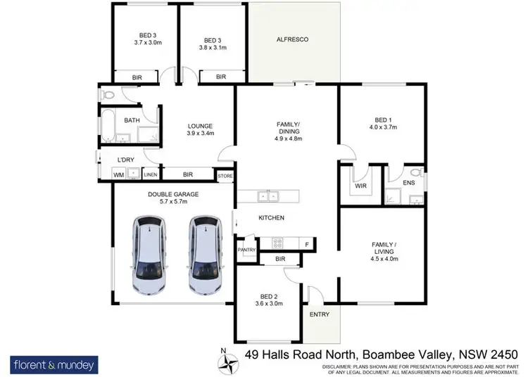 Floorplan of Homely house listing, 49 Halls Rd, Coffs Harbour NSW 2450