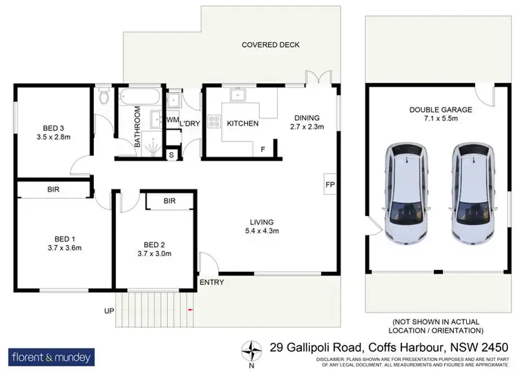 Floorplan of Homely house listing, 29 Gallipoli Rd, Coffs Harbour NSW 2450