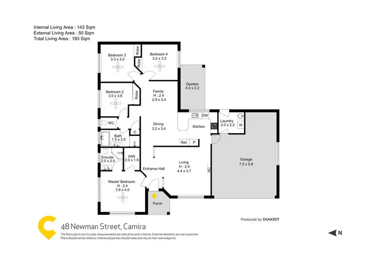 Floorplan of Homely house listing, 48 Newman Street, Camira QLD 4300