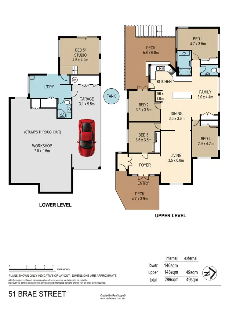 Floorplan of Homely house listing, 51 Brae Street, Coorparoo QLD 4151