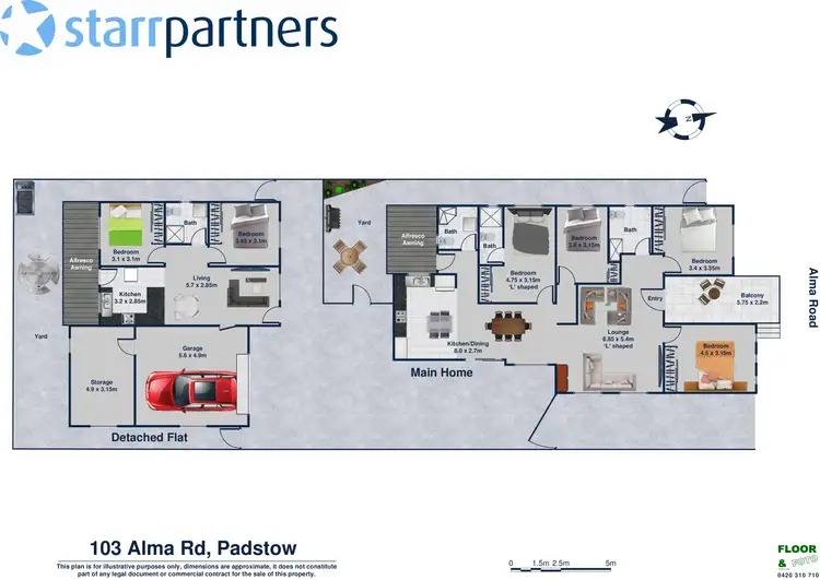 Floorplan of Homely house listing, 103 Alma Road, Padstow NSW 2211