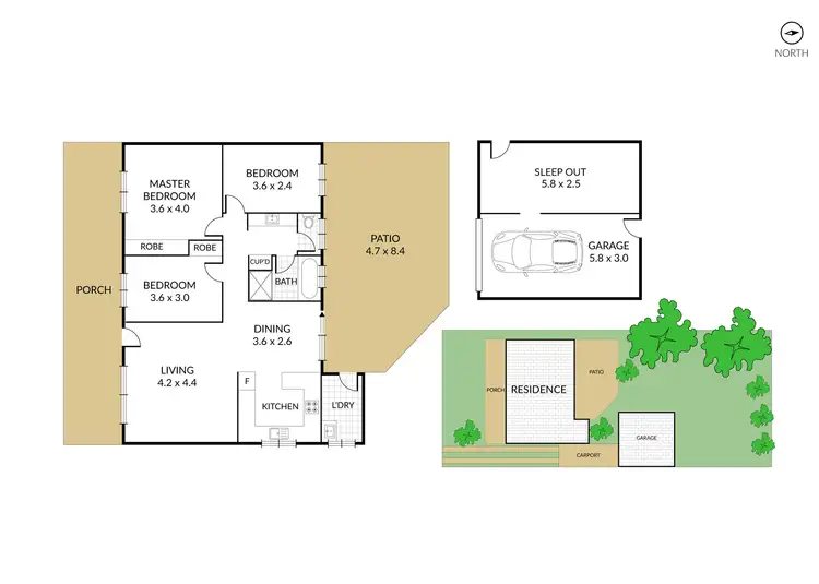 Floorplan of Homely house listing, 11 Carinya Street, Charmhaven NSW 2263