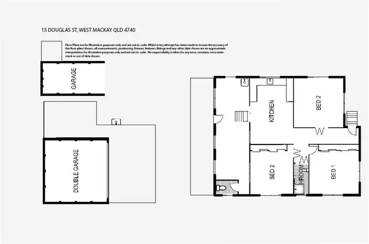 Floorplan of Homely house listing, 15 Douglas Street, West Mackay QLD 4740