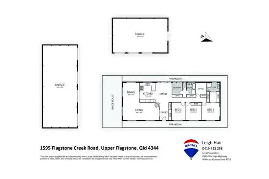 Floorplan of Homely house listing, 1595 Flagstone Creek Road, Upper Flagstone QLD 4344