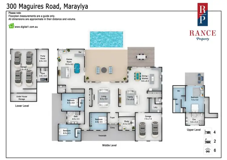 Floorplan of Homely house listing, 300 Maguires Road, Maraylya NSW 2765