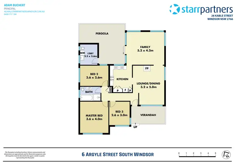 Floorplan of Homely house listing, 6 Argyle Street, South Windsor NSW 2756