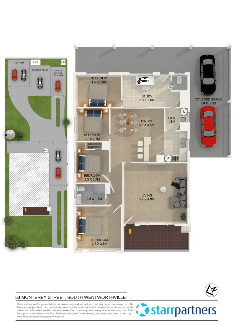 Floorplan of Homely house listing, 53 Monterey Street, South Wentworthville NSW 2145