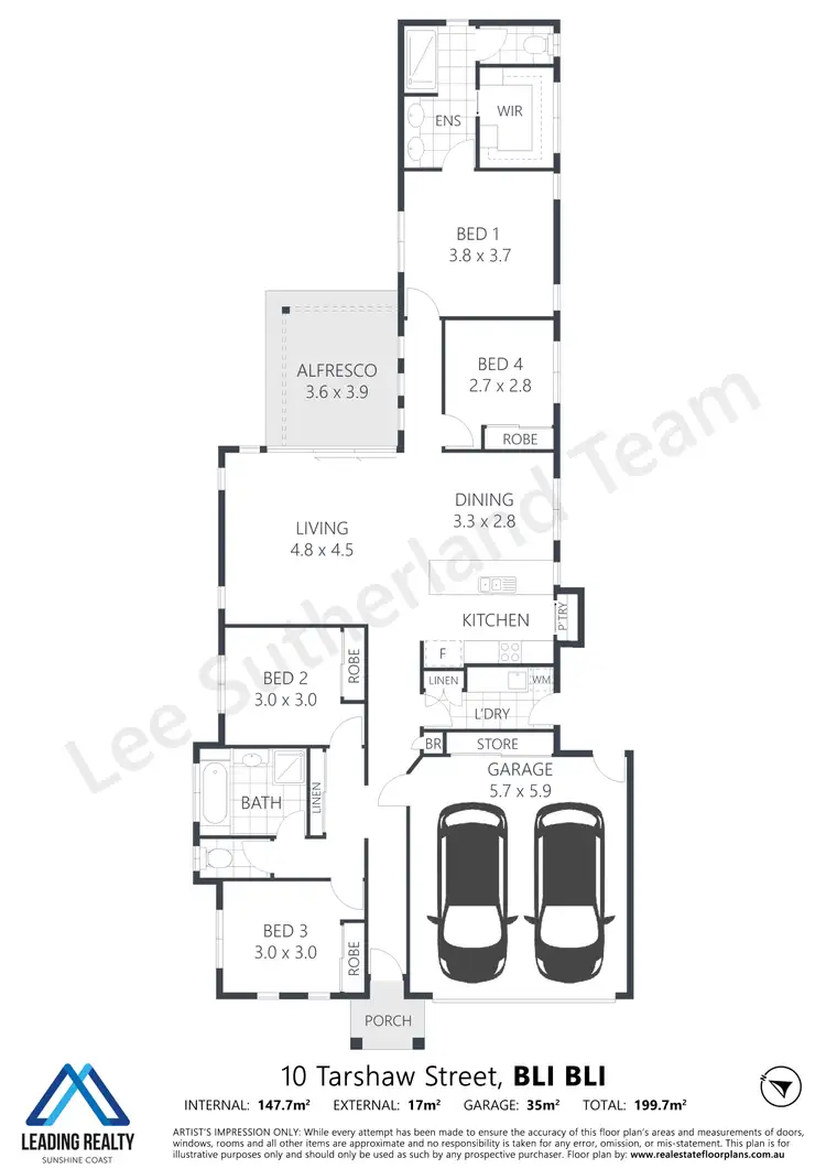 Floorplan of Homely house listing, 10 Tarshaw St, Bli Bli QLD 4560