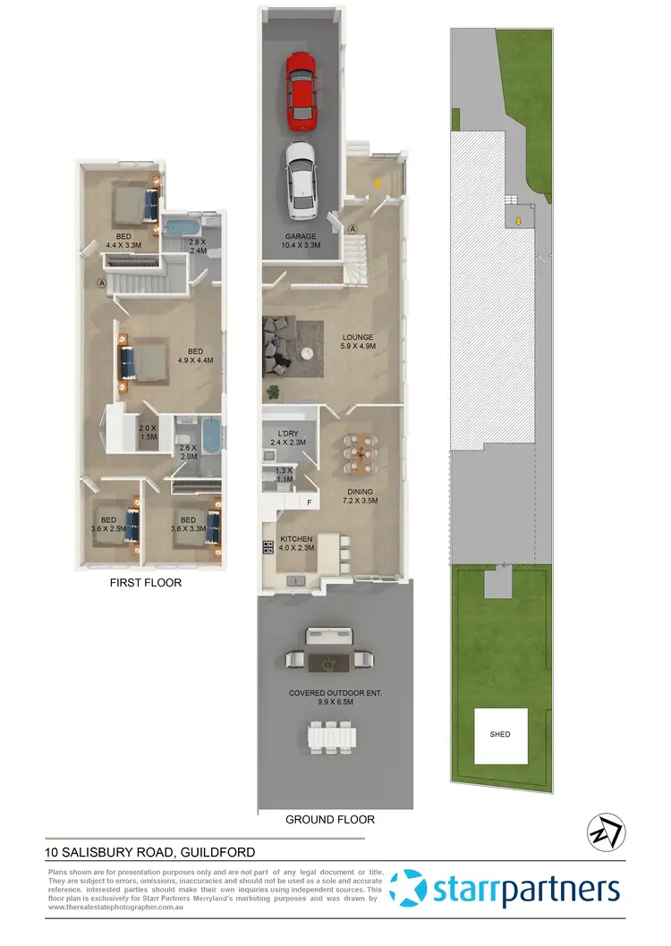 Floorplan of Homely house listing, 10 Salisbury Road, Guildford NSW 2161