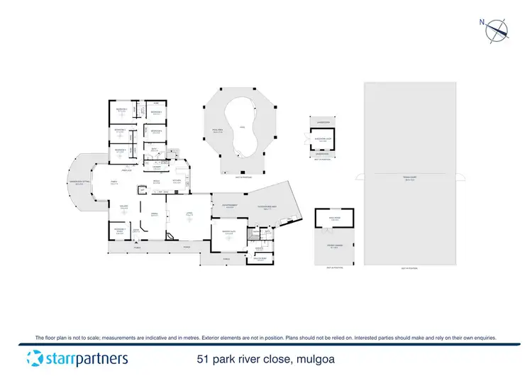 Floorplan of Homely rural property listing, 51 Park River Close, Mulgoa NSW 2745