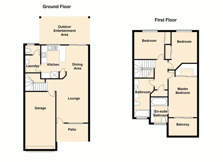 Floorplan of Homely townhouse listing, 15/38 Kakanui Street, Aspley QLD 4034