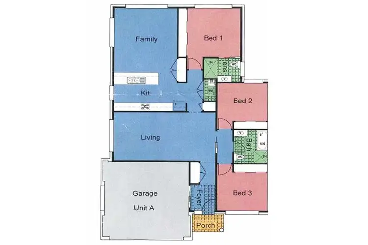 Floorplan of Homely house listing, 4A Bakers Close, Coffs Harbour NSW 2450
