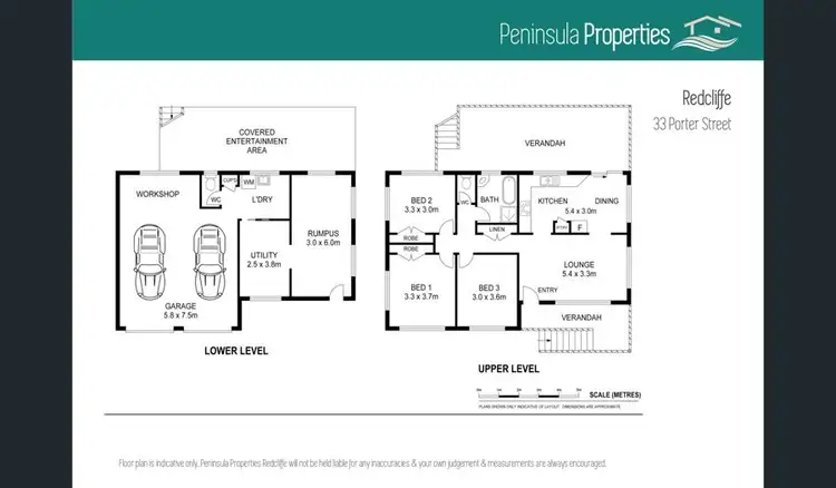 Floorplan of Homely house listing, 33 Porter Street, Redcliffe QLD 4020
