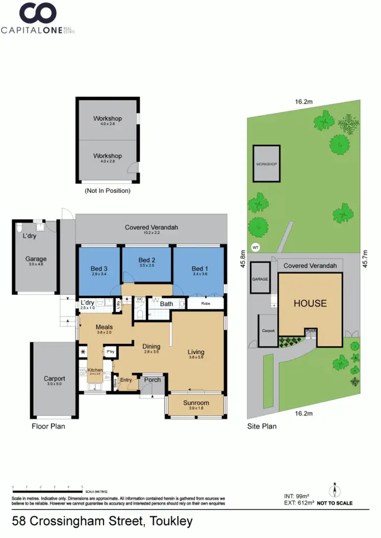 Floorplan of Homely house listing, 58 Crossingham Street, Toukley NSW 2263