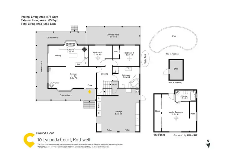 Floorplan of Homely house listing, 10 Lynanda Court, Rothwell QLD 4022