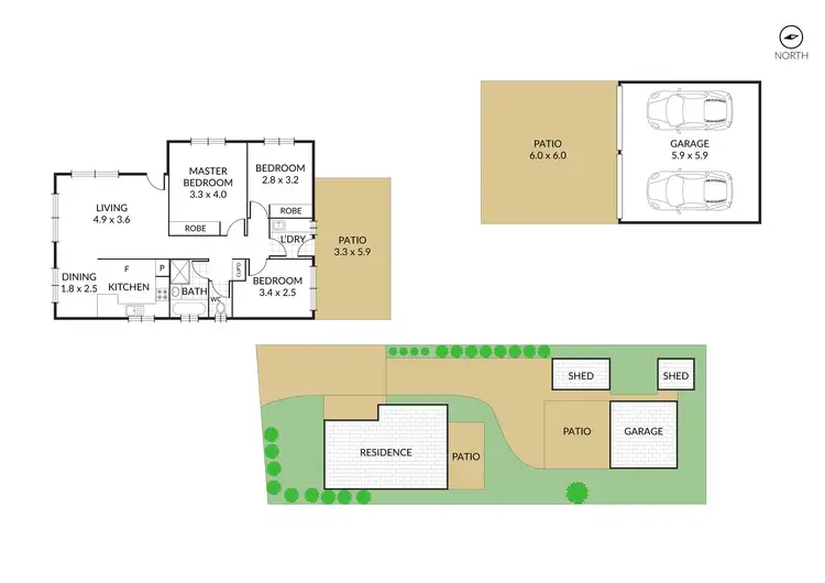 Floorplan of Homely house listing, 608 Pacific Highway, Lake Munmorah NSW 2259