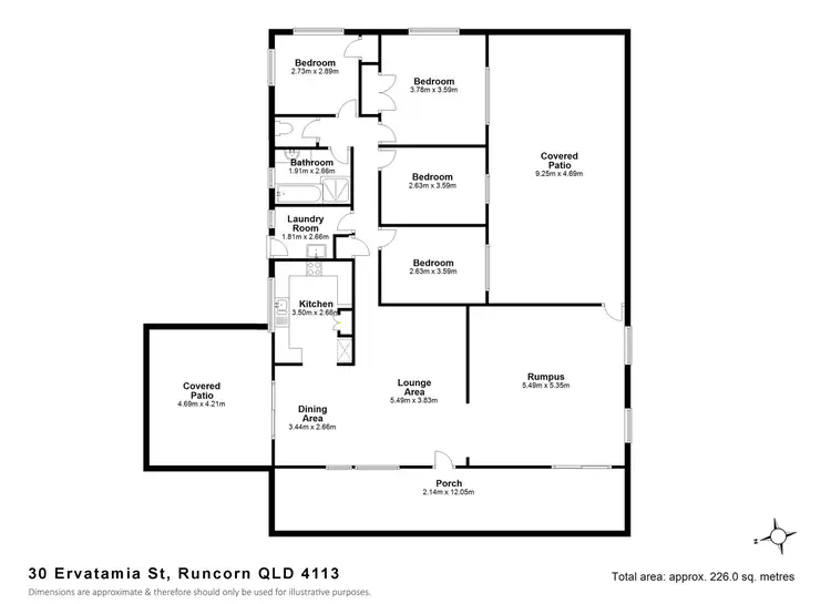 Floorplan of Homely house listing, 30 Ervatamia Street, Runcorn QLD 4113