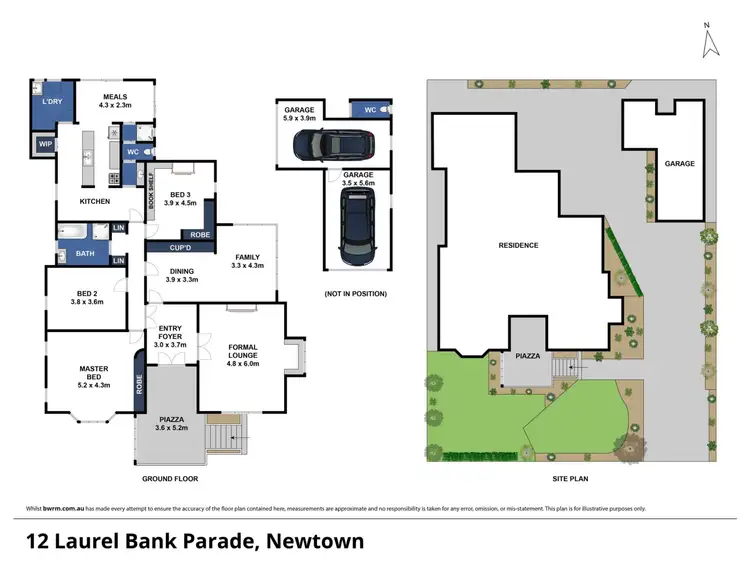 Floorplan of Homely house listing, 12 Laurel Bank Parade, Newtown VIC 3220