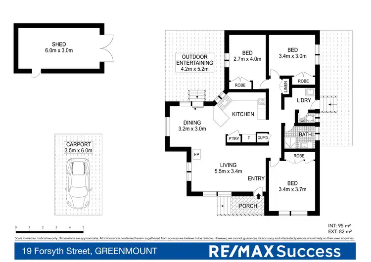 Floorplan of Homely house listing, 19 Forsyth Street, Greenmount QLD 4359
