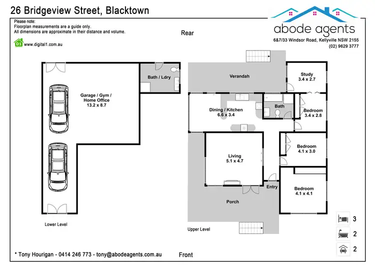 Floorplan of Homely house listing, 26 Bridge View Street, Blacktown NSW 2148