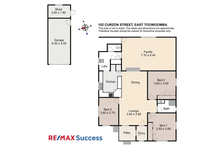 Floorplan of Homely house listing, 102 Curzon Street, East Toowoomba QLD 4350