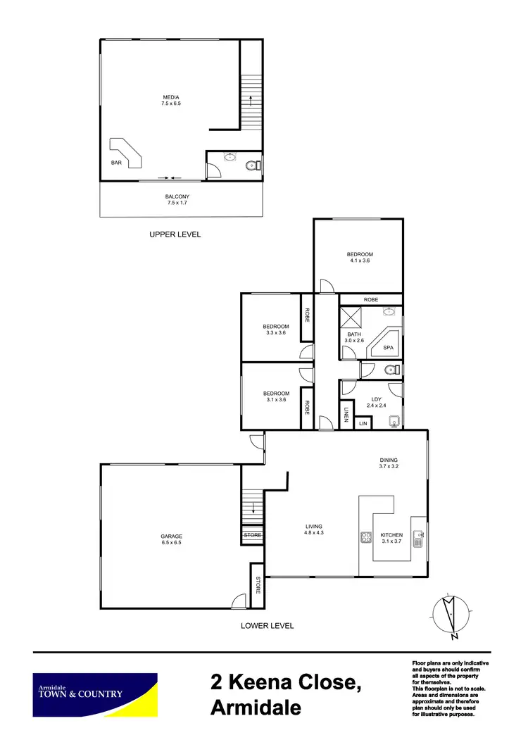 Floorplan of Homely house listing, 2 Keena Close, Armidale NSW 2350