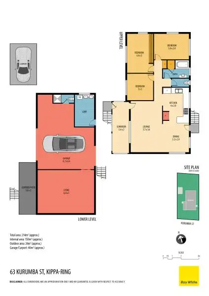 Floorplan of Homely house listing, 63 KURUMBA STREET, Kippa-Ring QLD 4021
