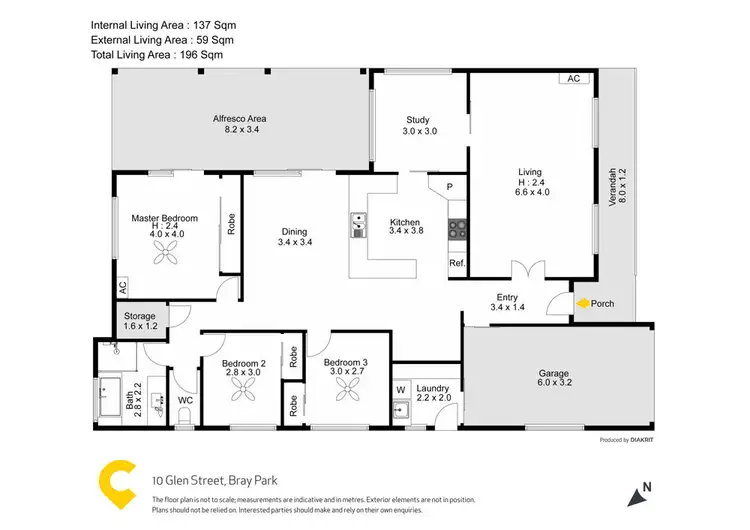 Floorplan of Homely house listing, 10 Glen Street, Bray Park QLD 4500