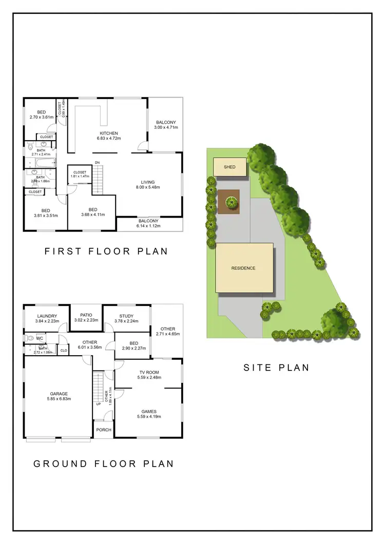 Floorplan of Homely house listing, 1 Florida Street, The Entrance North NSW 2261