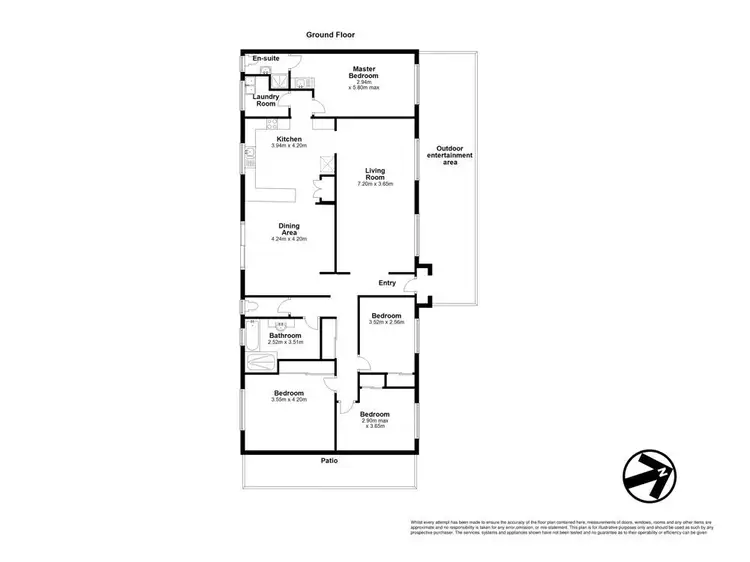Floorplan of Homely house listing, 7 Cox Crescent, Goodna QLD 4300