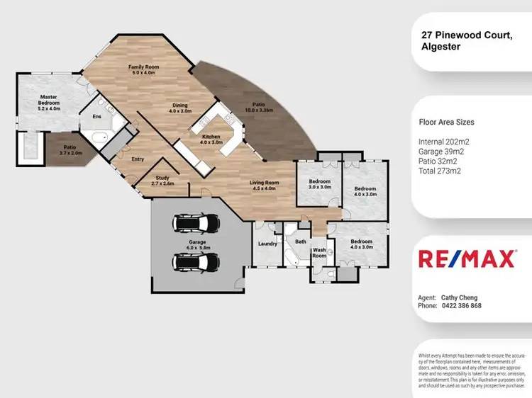 Floorplan of Homely house listing, 27 Pinewood Court, Algester QLD 4115