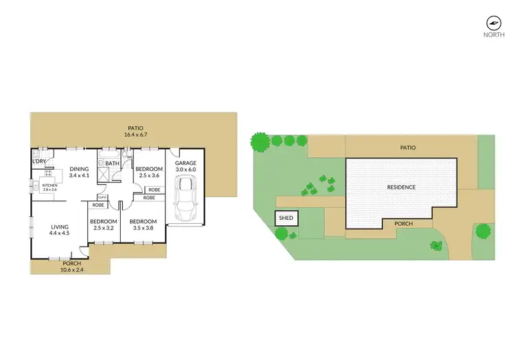 Floorplan of Homely house listing, 2 Kite Crescent, Hamlyn Terrace NSW 2259