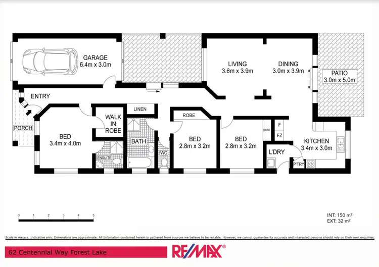 Floorplan of Homely house listing, 62 Centennial Way, Forest Lake QLD 4078