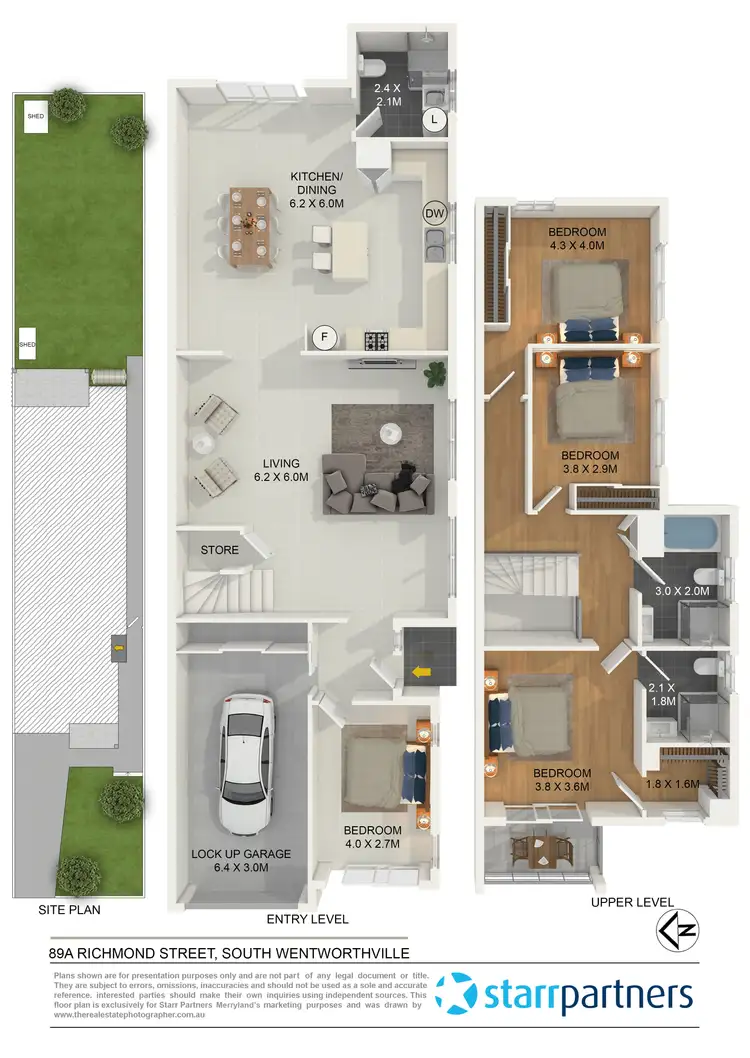 Floorplan of Homely house listing, 89A Richmond Street, South Wentworthville NSW 2145