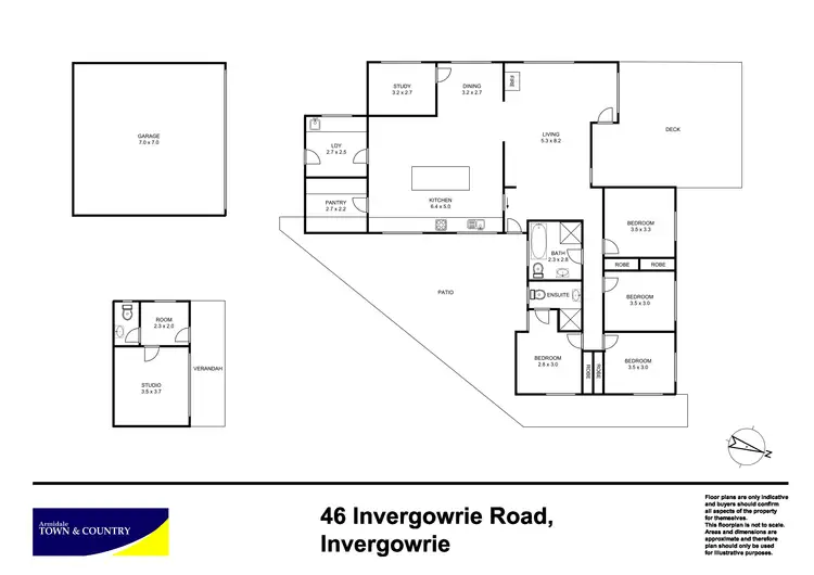 Floorplan of Homely house listing, 46 Invergowrie Road, Armidale NSW 2350