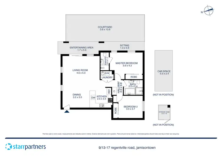 Floorplan of Homely unit listing, 9/13-17 Regentville Road, Jamisontown NSW 2750