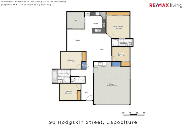 Floorplan of Homely house listing, 90 Hodgskin Street, Caboolture QLD 4510
