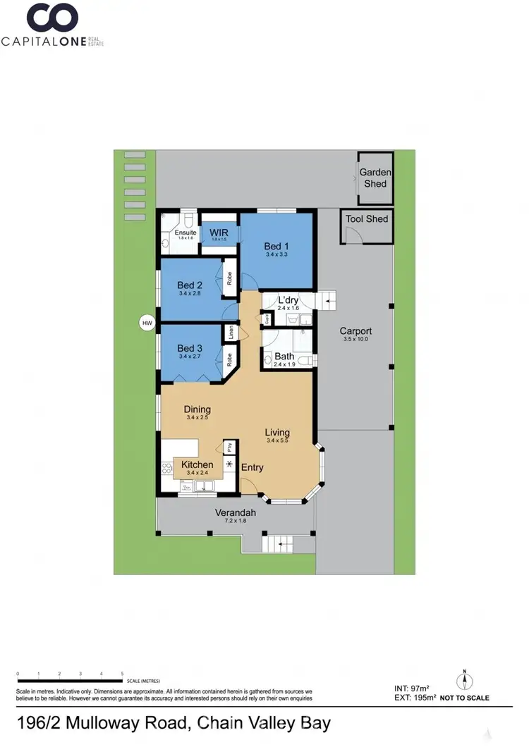 Floorplan of Homely house listing, 196/2 Mulloway Road, Chain Valley Bay NSW 2259