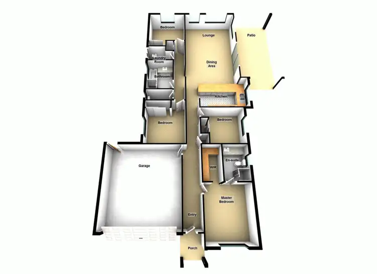 Floorplan of Homely house listing, z11 Moses Court, Caboolture QLD 4510