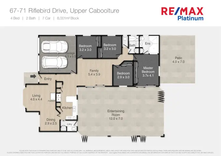 Floorplan of Homely house listing, 67-71 Riflebird Drive, Upper Caboolture QLD 4510